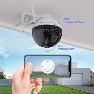EZVIZ C8C 1080P Wifi Smart Home Outdoor Security Camera Color Night Vision 360 Degree IP65 Dust and Water Protection AI-Powered Human Detection Active Defense EZVIZ Cloud/SD Card Storage