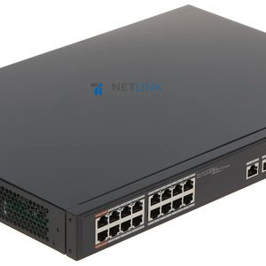 Dahua 16 Channel POE Switch DH-PFS3218-16ET-135 Compatible with J.K.Vision RJ45